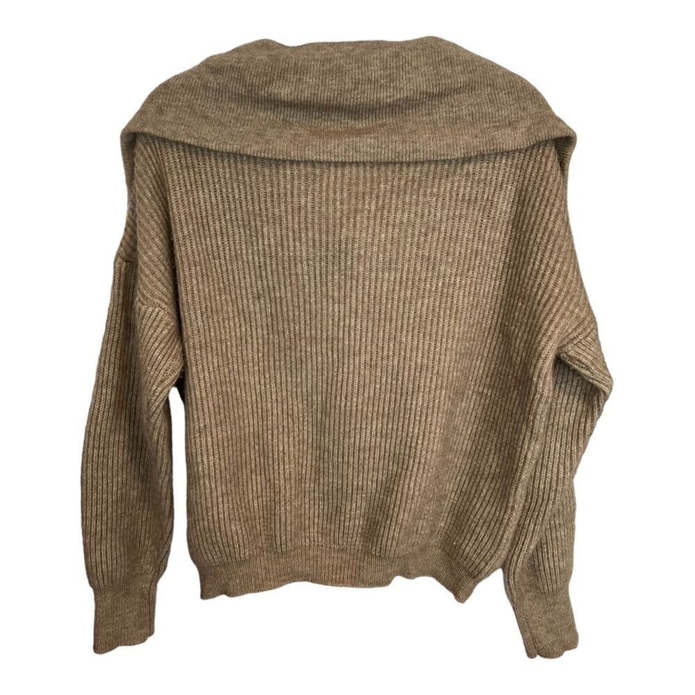 Lili Sidonio x Molly Bracken oversized Zip turtleneck chunky Sweater - Picture 9 of 15